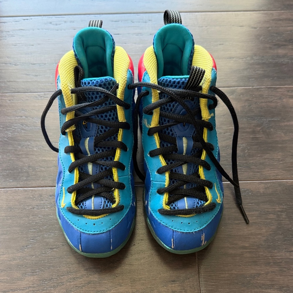 Colorful Kids Nike High Top Sneakers
